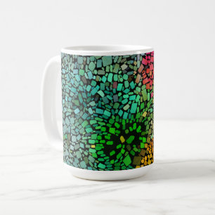 Beautiful mosaic coffee mug