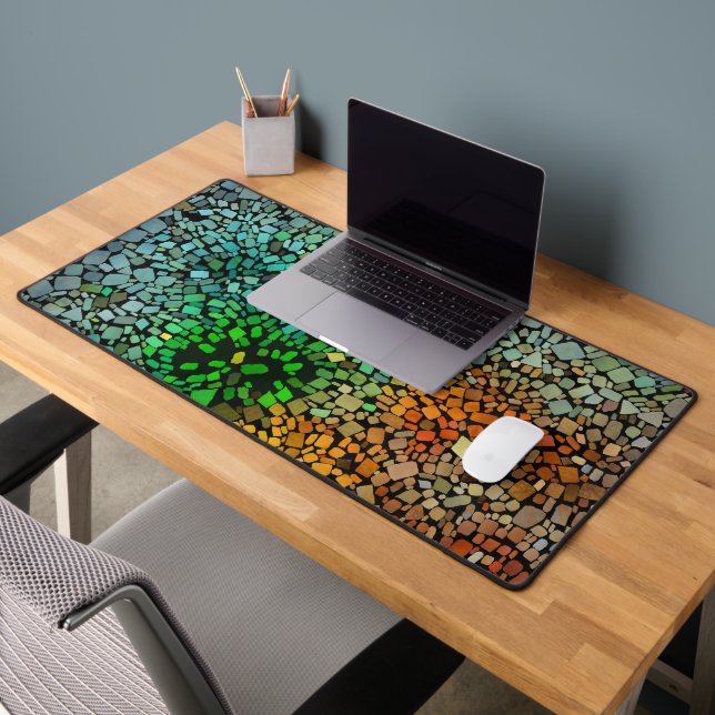 Beautiful mosaic desk mat (Office 2)
