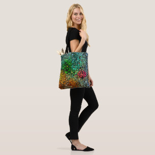 Beautiful mosaic tote bag