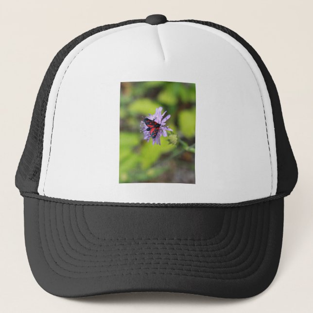 Beautiful Moth Trucker Hat (Front)