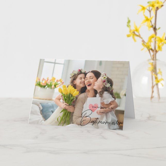 Beautiful Mother’s Day Gift Card (Yellow Flower)