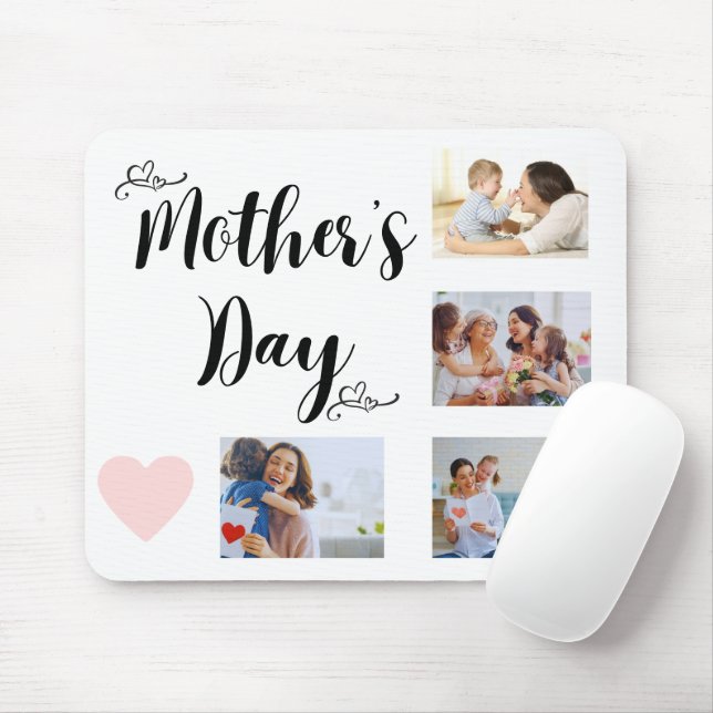 Beautiful Mother’s Day Gift Mouse Pad (With Mouse)