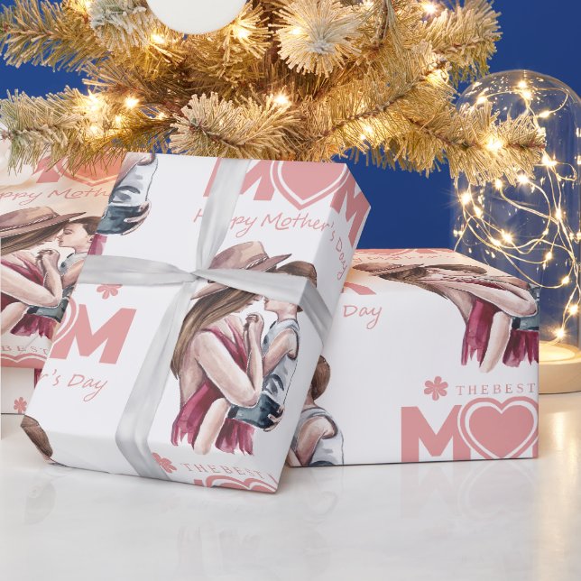 Beautiful Mother’s Day Gift Wrapping Paper (Holidays)