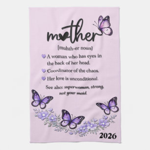 Beautiful Mother's Day Mother Tea Towel