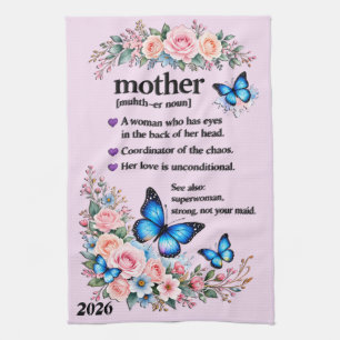 Beautiful Mother's Day Mother Tea Towel