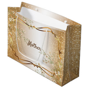 Beautiful Mother's Day - Personalise Large Gift Bag