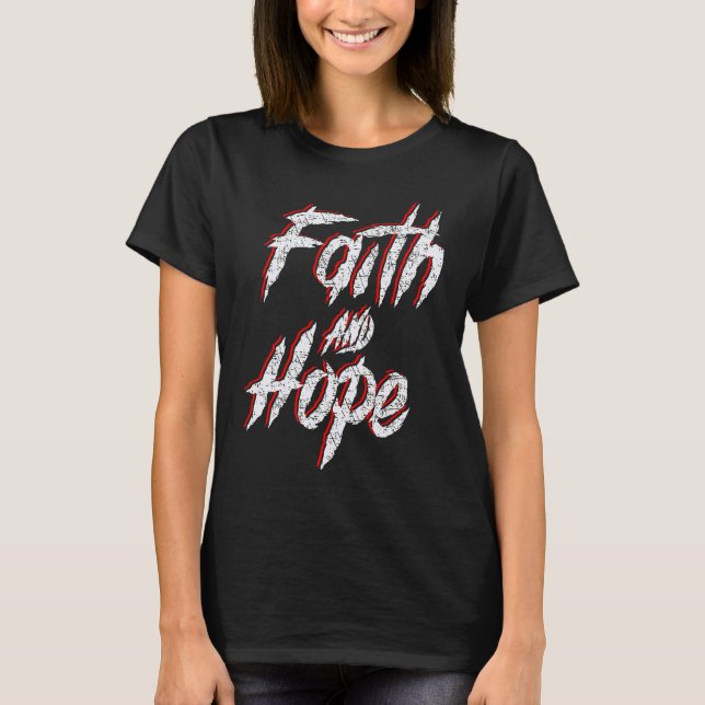 Beautiful Motivational and Inspiring Quote Design T-Shirt (Front)