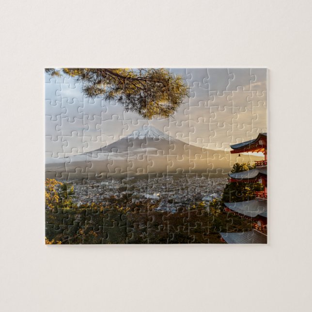 Beautiful Mount Fuji | Shizuoka Prefecture Japan Jigsaw Puzzle (Horizontal)