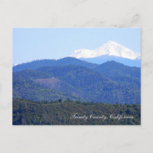 Beautiful Mount Shasta... Postcard