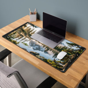 Beautiful Mountain Landscape Desktop Pad - Large S