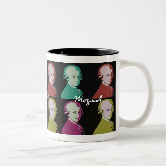 Beautiful Mozart Mug (Right)