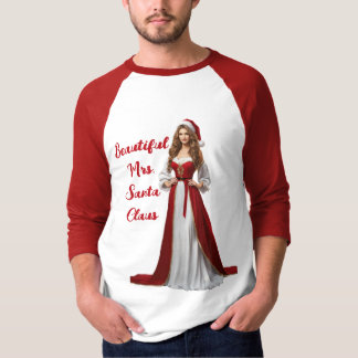 Beautiful Mrs. Santa Claus T-Shirt