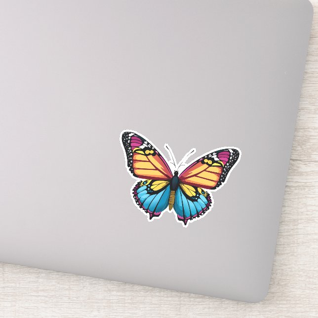 Beautiful Multicolored Butterfly (Detail)