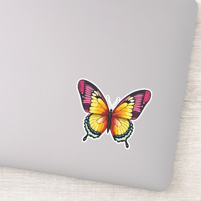 Beautiful Multicolored Butterfly (Detail)