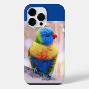 Beautiful Multicolored Parrot iPhone 14 Pro Max Case