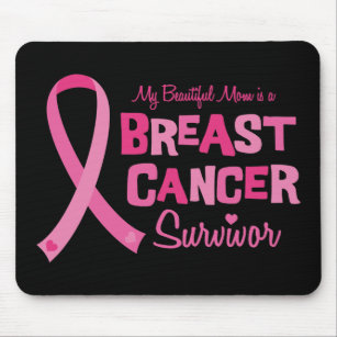 Beautiful Mum Breast Cancer Survivor Mousepad