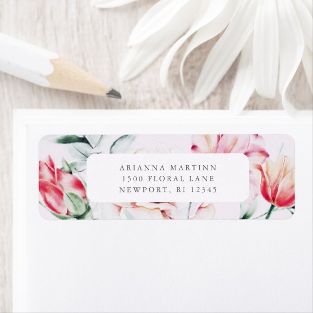 Beautiful Muted Lavender Purple Colourful Floral (Insitu)