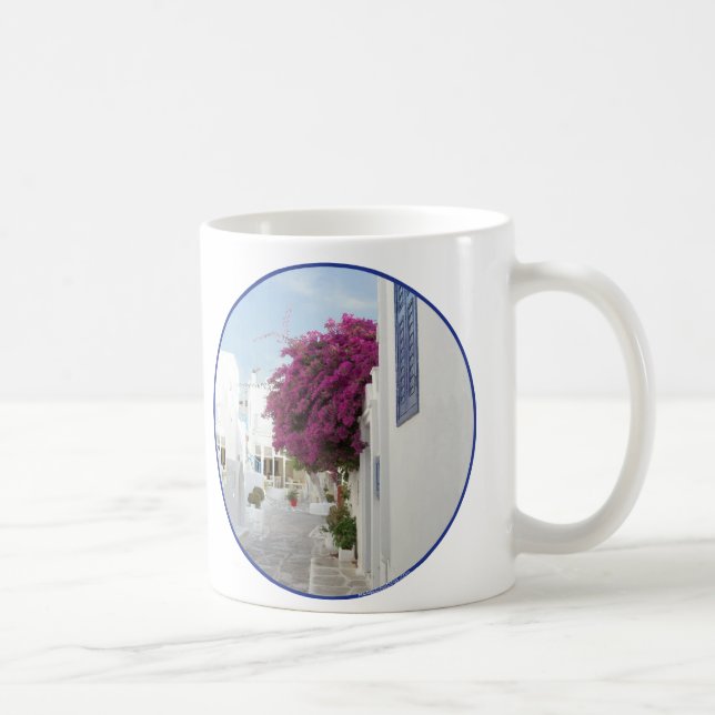 Beautiful Mykonos Coffee Mug (Right)