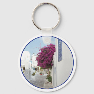 Beautiful Mykonos Key Ring