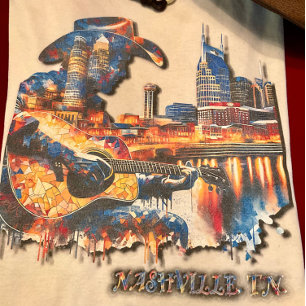 Beautiful Nashville Is Music City Tri-Blend Shirt