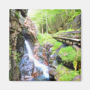 Beautiful Natural Waterfall Scenery NH Magnet