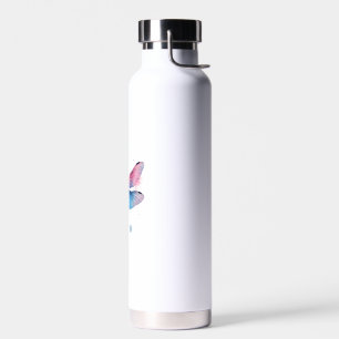 Beautiful Nature Colourful Graphic Pattern Dragonf Water Bottle
