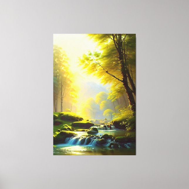 Beautiful Nature Landscape Canvas Print (Front)