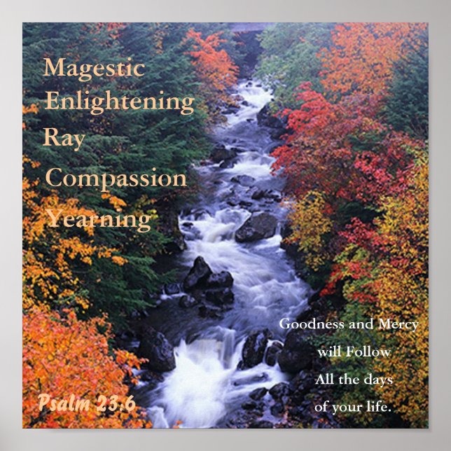 Beautiful Nature Poster. Poster (Front)