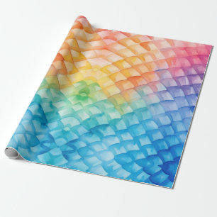 Beautiful Natures Rainbow Inspired Wrapping Paper