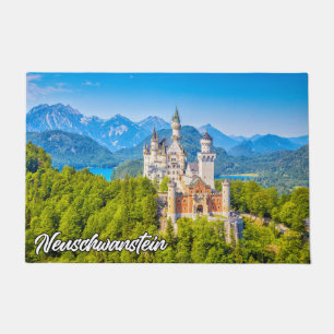 Beautiful Neuschwanstein Castle, Germany Doormat