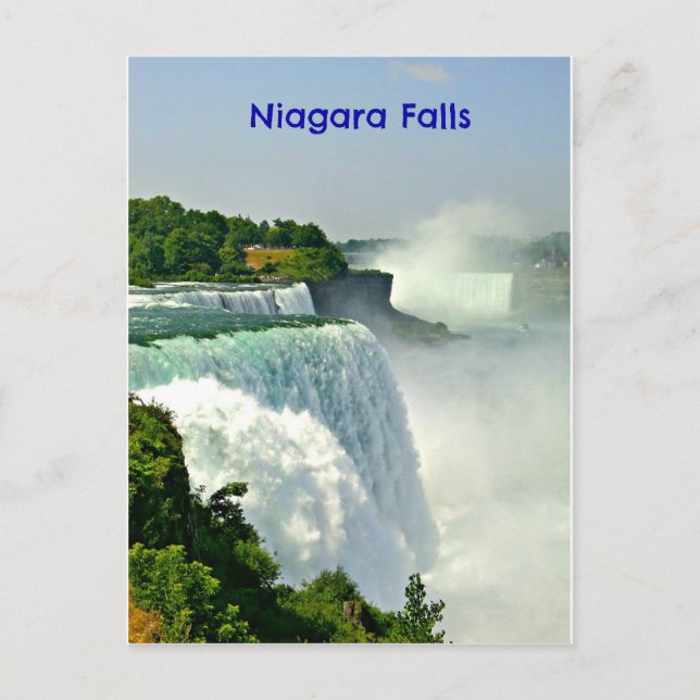 Beautiful Niagara Falls New York Postcard (Front)