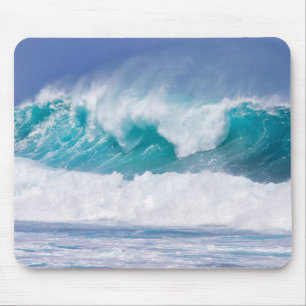 Beautiful North Shore Beach Honolulu Hawaii Mouse Pad