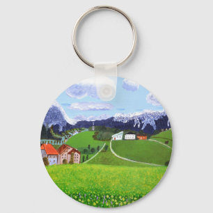 Beautiful Norway Key Ring