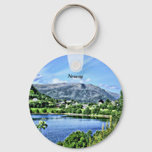Beautiful Norway Key Ring