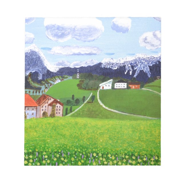 Beautiful Norway Notepad (Front)