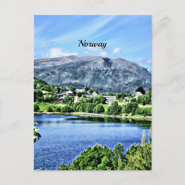 Beautiful Norway, scenic landscape Postcard (Front)
