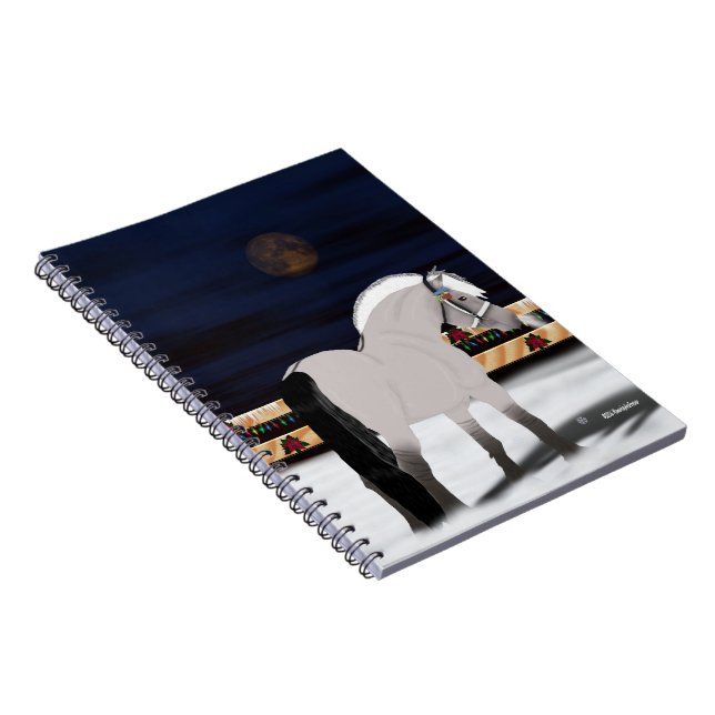 Beautiful Norwegian Fjord Horse Notebook (Right Side)