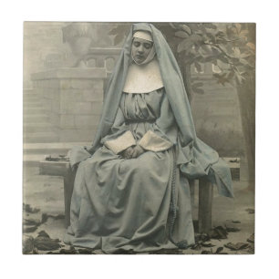 beautiful nun tile