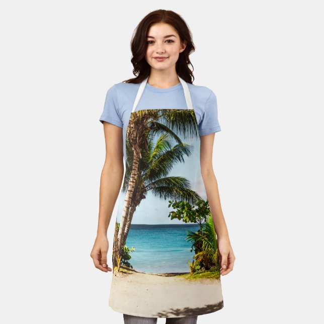 Beautiful Ocean Creatures Apron (Worn)