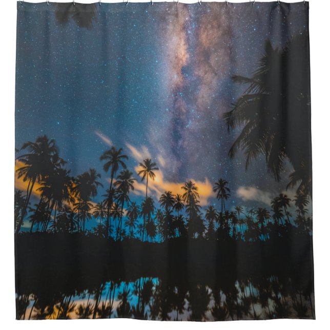 Beautiful Ocean Creatures Shower Curtain (Front)