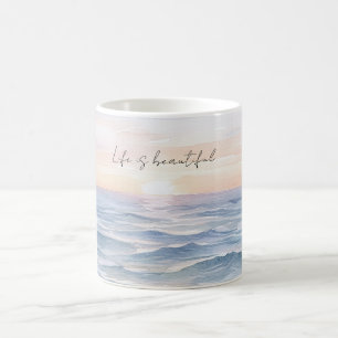 Beautiful Ocean Sunset Coffee Mug