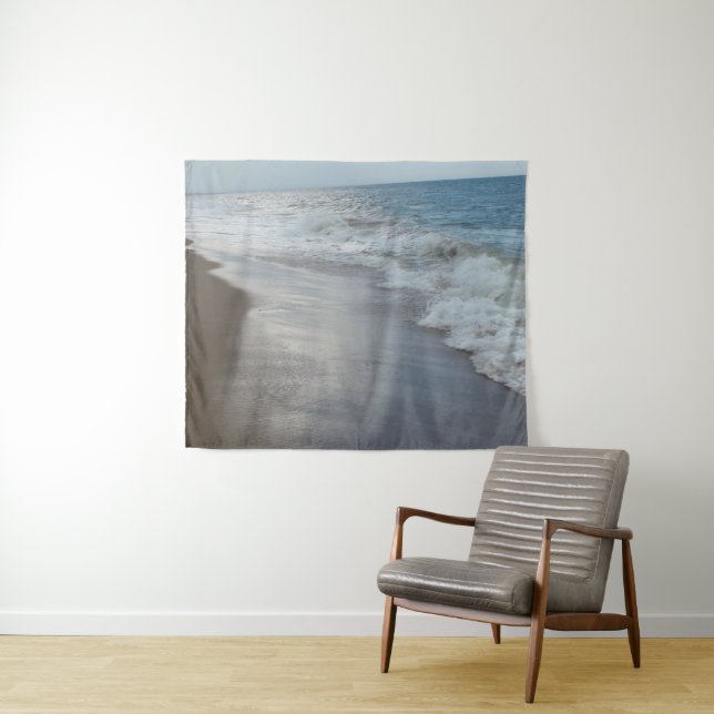 Beautiful Ocean Waves Photograph Tapestry (In Situ (Horizontal))