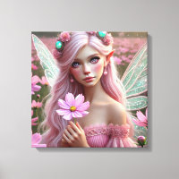 Beautiful October Fairy in Cosmos