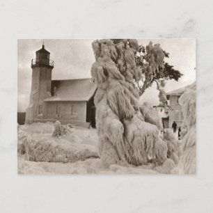 Beautiful Old Rustic Vintage Lighthouse Photos Postcard