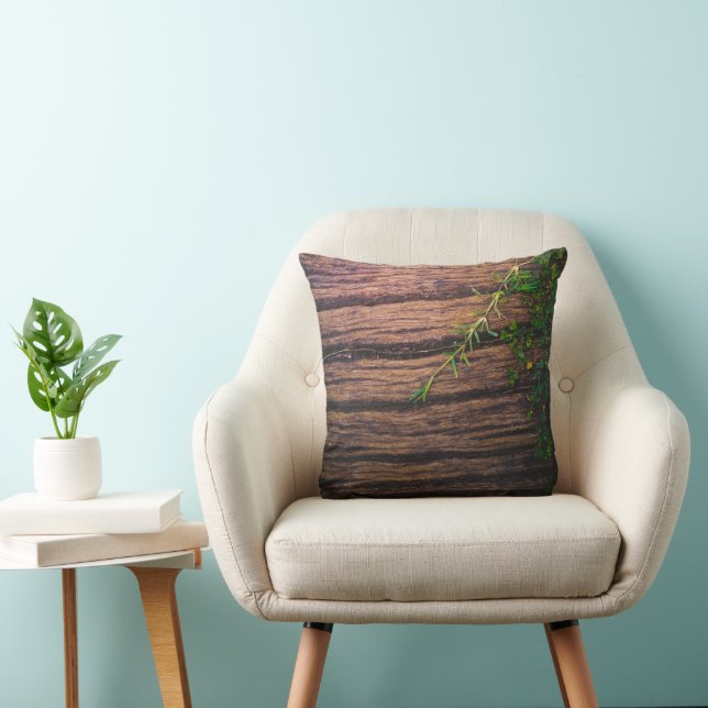 beautiful old wood cushion (Chair)