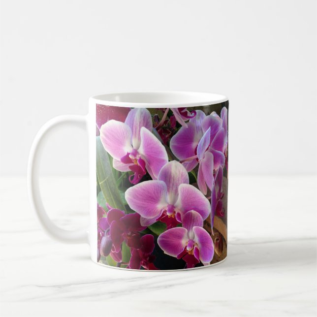 Beautiful Orchid Mug (Left)