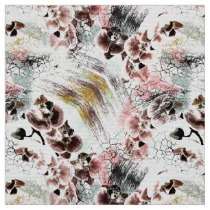 Beautiful orchid stylish fabric