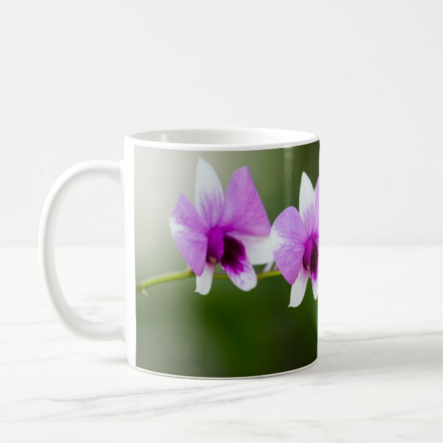 Beautiful Orchids Coffee Mug (Left)