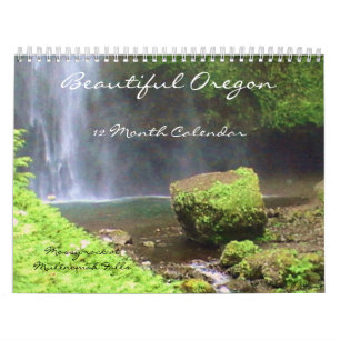 Beautiful Oregon Calendar