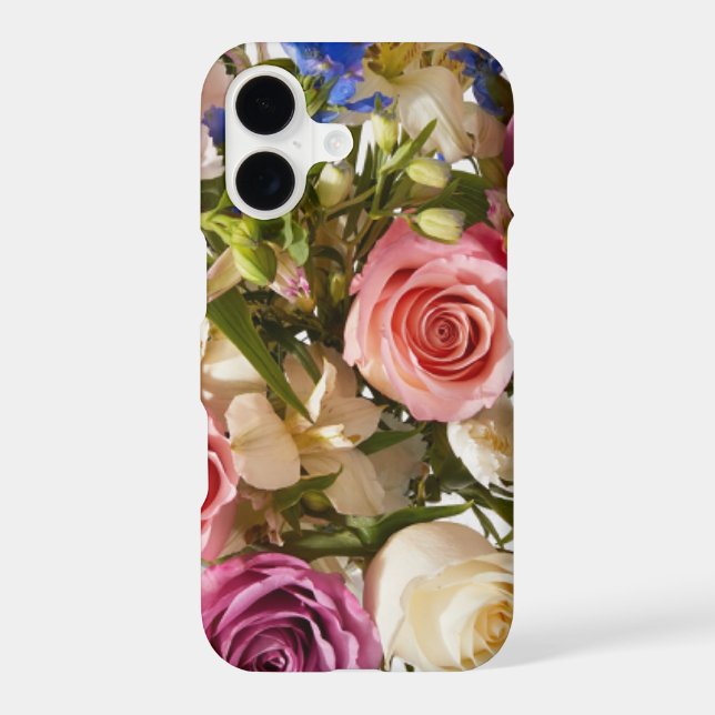 Beautiful Organic Floral iPhone 17 Case (Back)